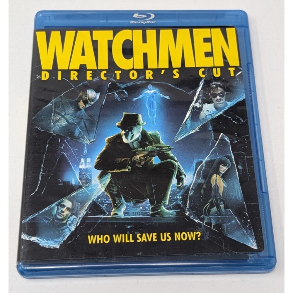 DC Comics Watchmen Blu-ray DVD 3 Disc Set Directors Cut Warner Bros. Clip Broke